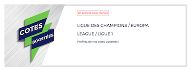 Pari ligue des champions Parionssport