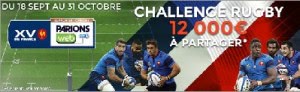 ParionsWeb Challenge Rugby
