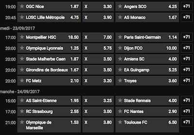 Pari Marseille Toulouse Bwin