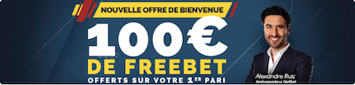 100 € de bienvenue pour vos paris sportifs chez NetBet en ligne