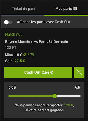 Bet 777 cash out