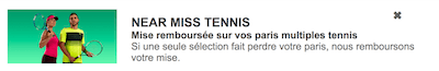 Bonus tennis Ladbrokes