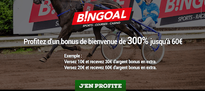 bonus de bienvenue Bingoal