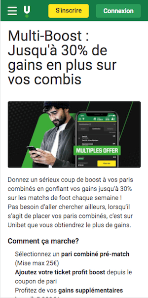 Multi Boost Unibet