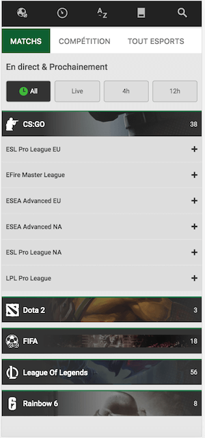 unibet CSGO esport 