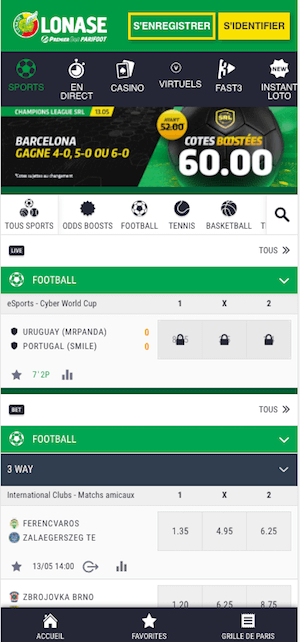 90 sport bet