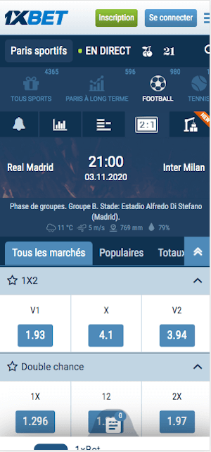 real inter 1xbet