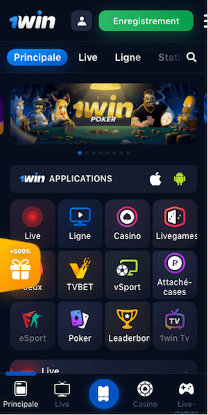 1win login brasil