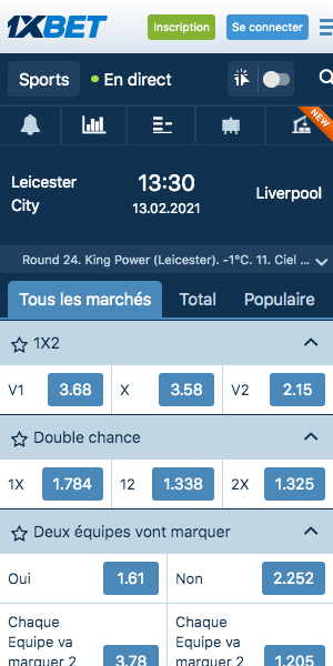 cotes leicester vs liverpool