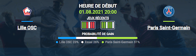 losc vs psg 1 aout 21