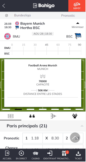 cotes bayern munich vs herta berlin