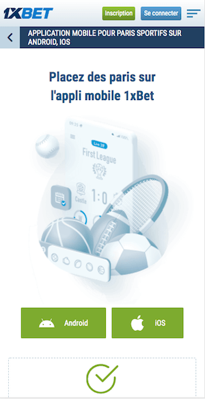 1xbet app