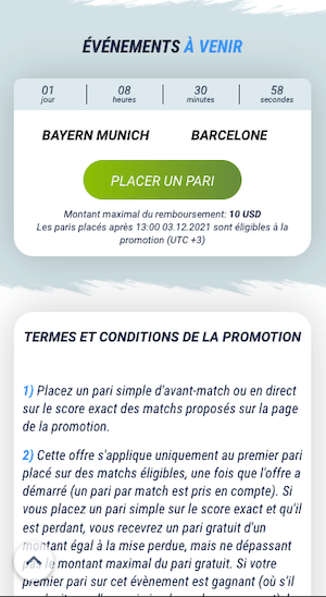 promo Bayern Munich vs Barça
