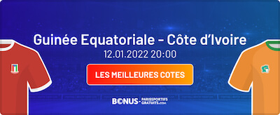 parier guinee equatoraile vs cote d ivoire