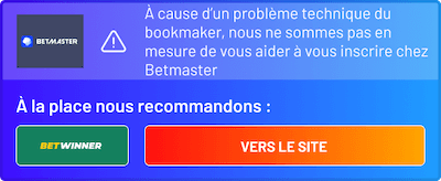 betmaster indisponible