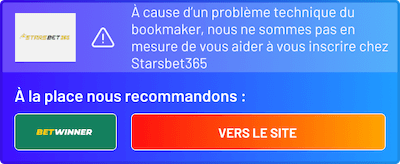 starsbet365 indisponible