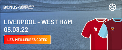 parier liverpool vs west ham