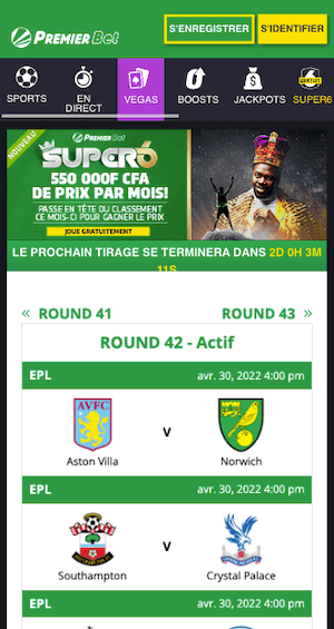promo super 6 round 42 en 2022
