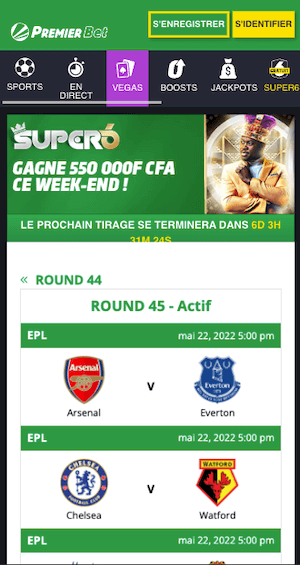 promo super 6 round 45