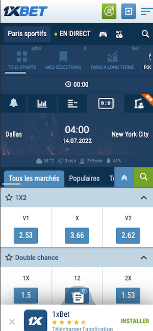 cotes dallas vs new york en mls