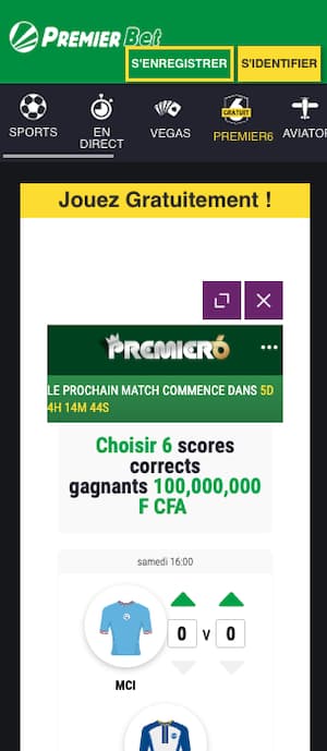 promo premier 6 du 22 octobre