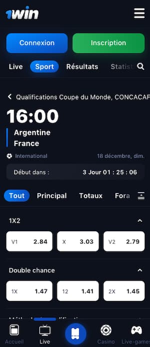 cotes argentine  france