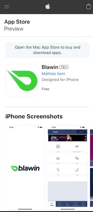 telecharger blawin ios