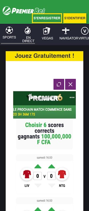 premier 6 du 22 avril 2023