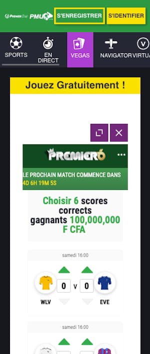 promo score exact 6 du 20 mai 2023