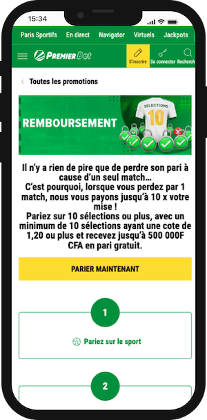 Promo Cashback Premier Bet
