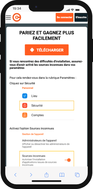 telecharger congo bet apk android
