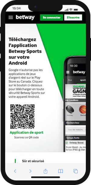 telecharger betway