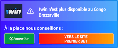 1win congo brazzaville indisponible 