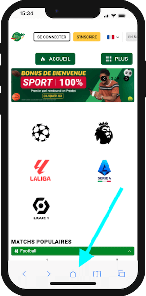 lonaguibet app sur iphone