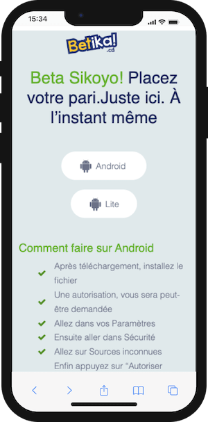 telecharger betika app
