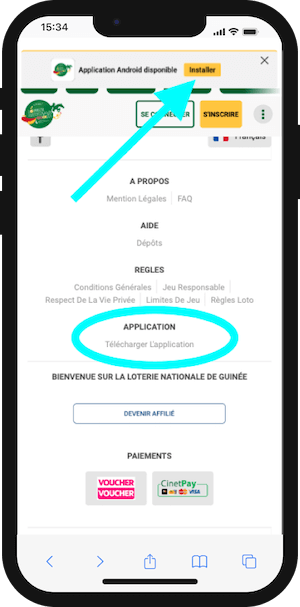 telecharger lonaguibet apk