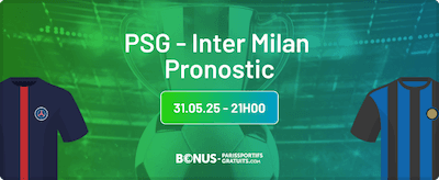 parier sur psg vs inter milan