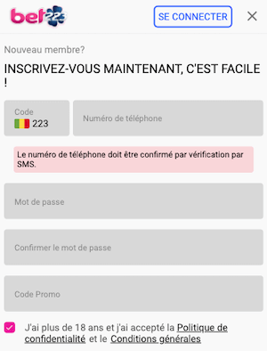 formulaire d inscription bet223 en francais