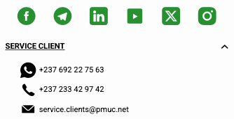 contacter le service client pmuc