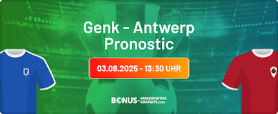 pronostic genk vs antwerp sur bpsg