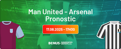 prono man united vs arsenal sur bpsg