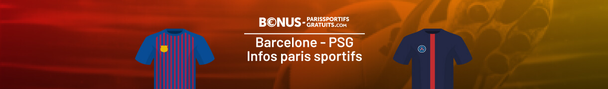pronostic barca psg
