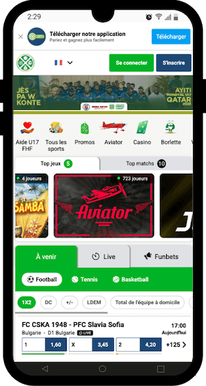 paryaj lakay sur smartphone