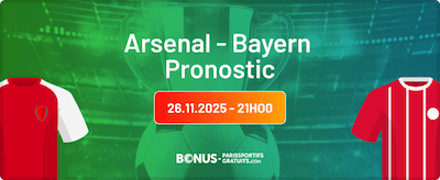 pronostic arsenal vs bayern munich