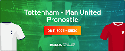 prono tottenham vs man united sur bpsg