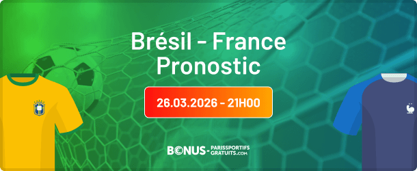 prono bresil vs france sur bpsg