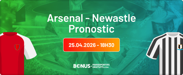 parier sur arsenal vs newcastle utd