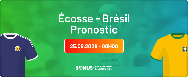 prono ecosse vs bresil sur bpsg