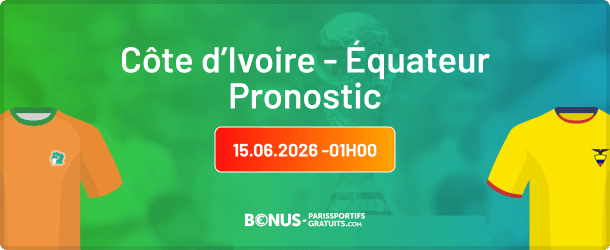 pronostic cote d ivoire equateur sur bpsg