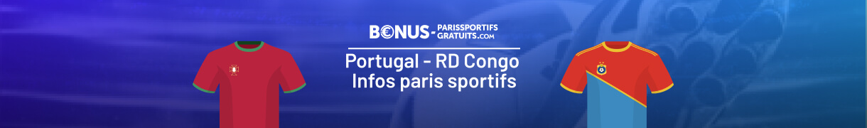 miser sur portugal vs rd congo sur bpsg